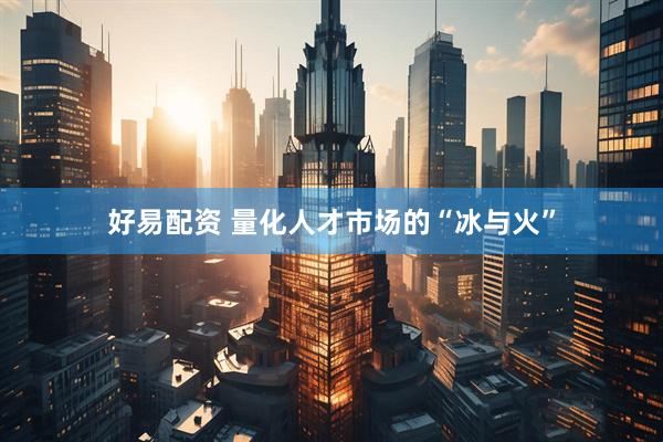 好易配资 量化人才市场的“冰与火”